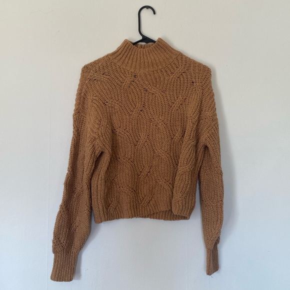 American Eagle Outfitters Sweaters - Brown Mock Neck Sweater